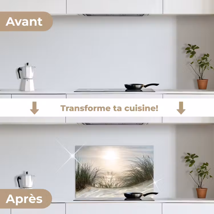 Fond de hotte - Doux lever de soleil sur les dunes — 7