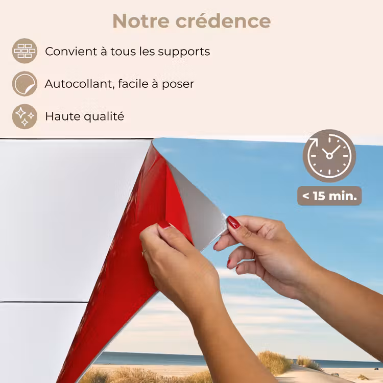 Fond de hotte - Dunes au soleil de l'après-midi — 4