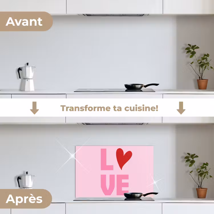 Fond de hotte - Amour - Rose - Coeur - Valentin — 7
