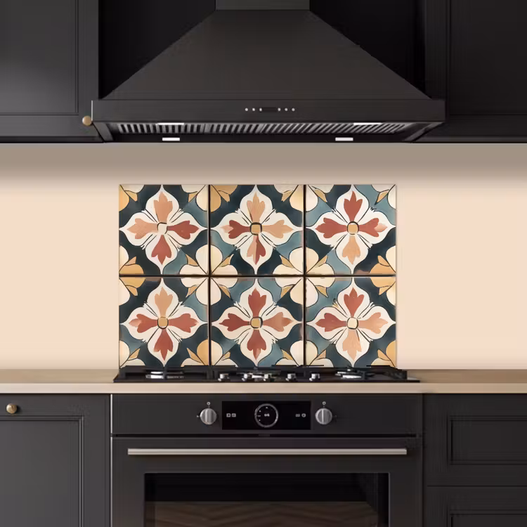 Fond de hotte - Décoration - Carreaux - Espagnol - Vintage — 5
