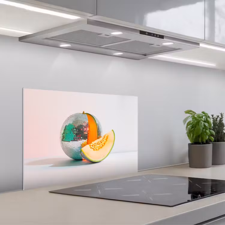 Fond de hotte - Disco - Discoball - Melon - Pastel — 1
