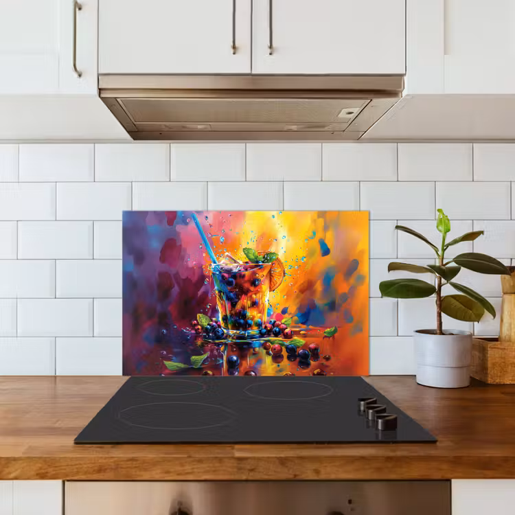 Fond de hotte - Explosion de fruits et de couleurs — 3