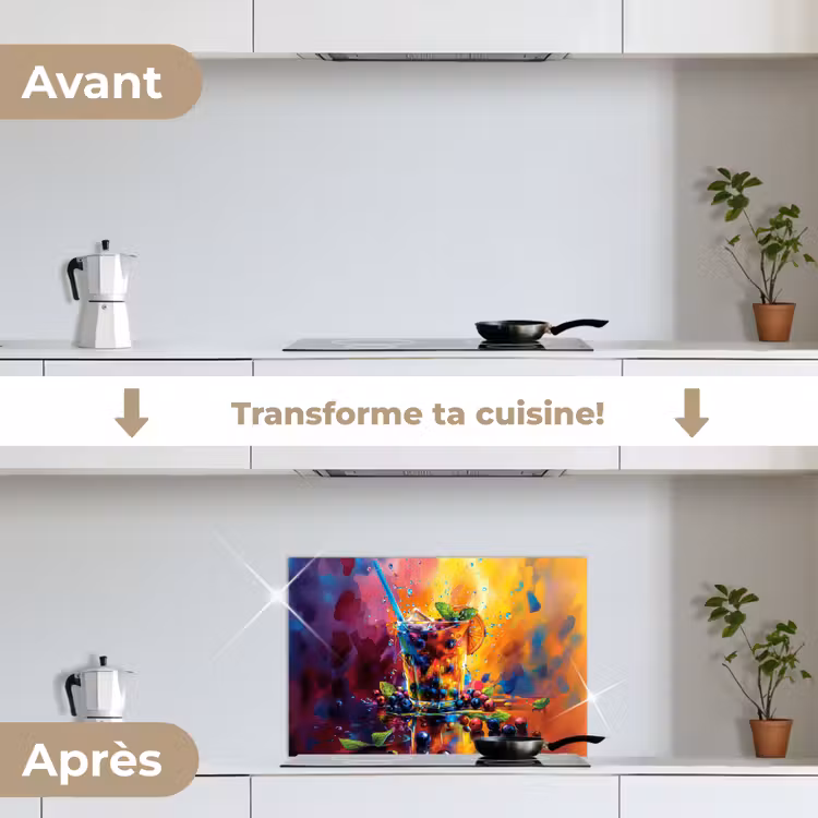 Fond de hotte - Explosion de fruits et de couleurs — 7