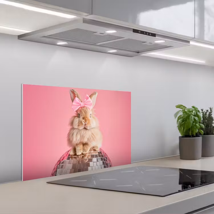 Fond de hotte - Arc - Discoball - Lapin — 1