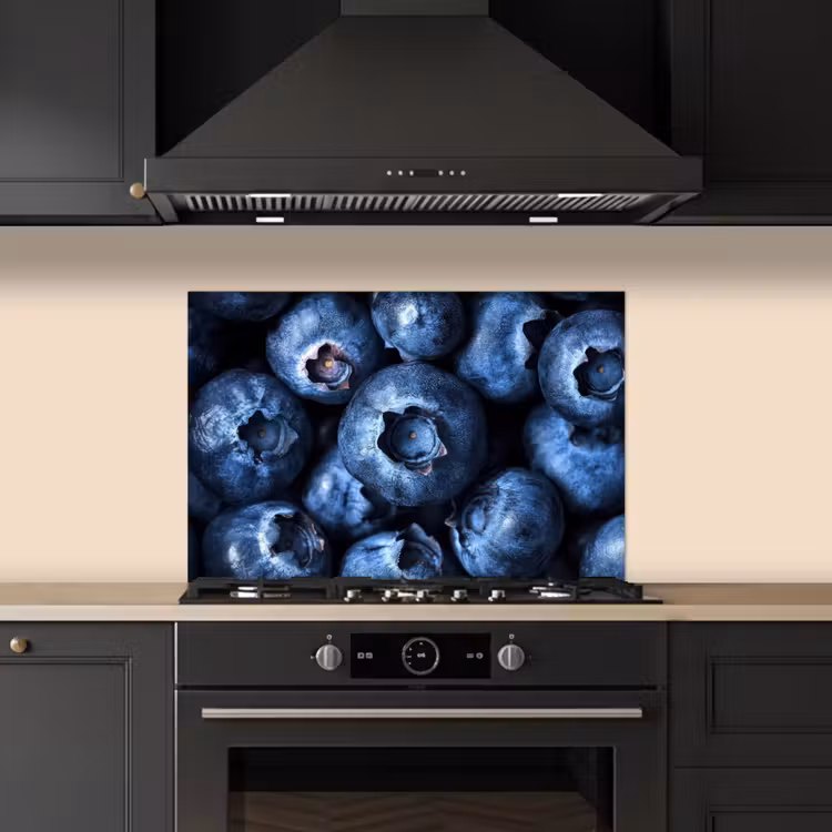 Fond de hotte - Baies - Bleu - Fruits — 5
