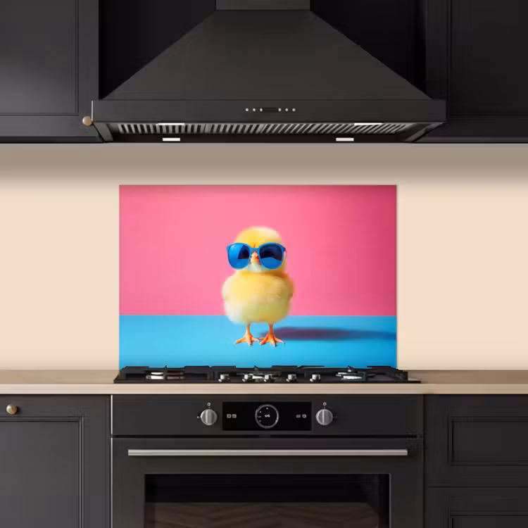 Fond de hotte - Chick - Lunettes de soleil - Bleu — 5