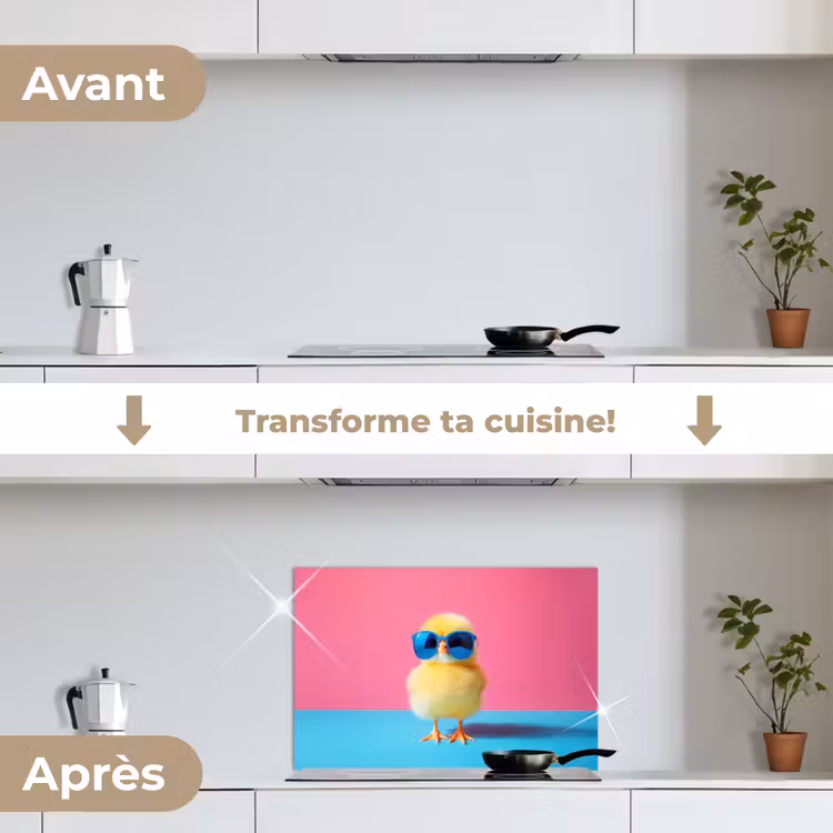 Fond de hotte - Chick - Lunettes de soleil - Bleu — 7