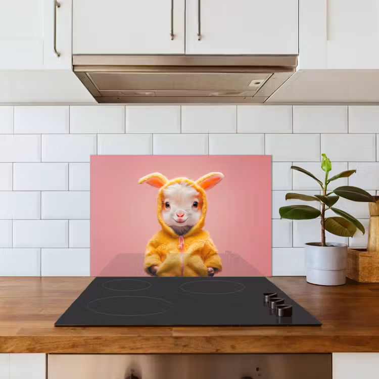 Fond de hotte - Costume - Chèvre - Lapin de Pâques — 3