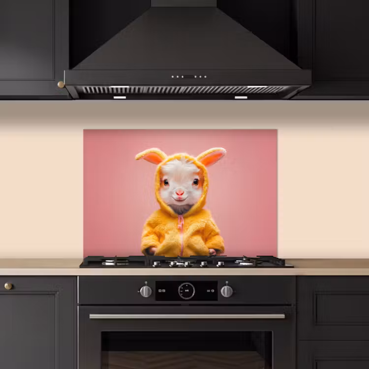 Fond de hotte - Costume - Chèvre - Lapin de Pâques — 5