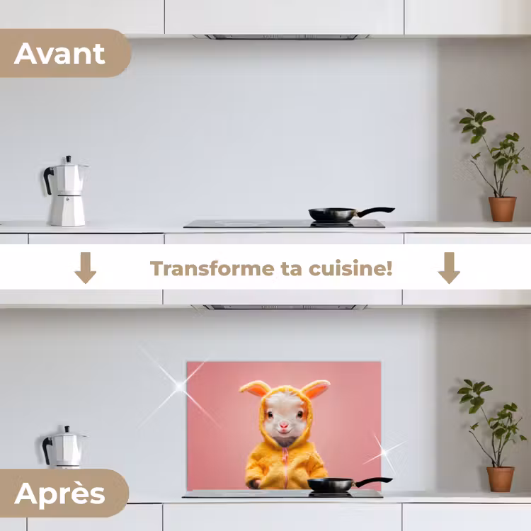 Fond de hotte - Costume - Chèvre - Lapin de Pâques — 7