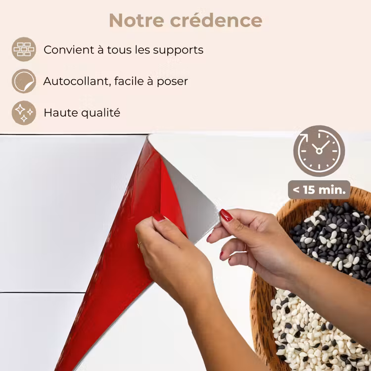 Fond de hotte - Cuillère - Sésame - Blanc — 4