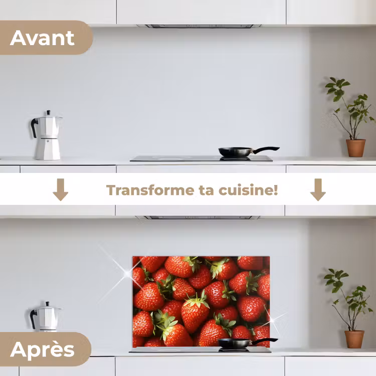 Fond de hotte - Fraise - Fruit - Rouge — 7