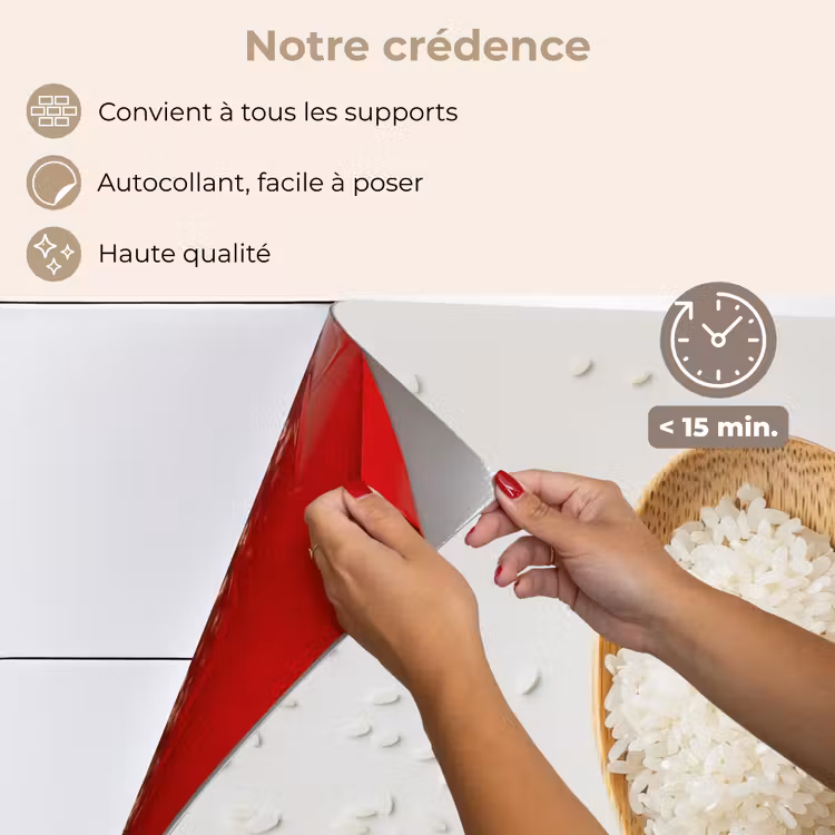 Fond de hotte - Bois - Cuillère - Riz — 4