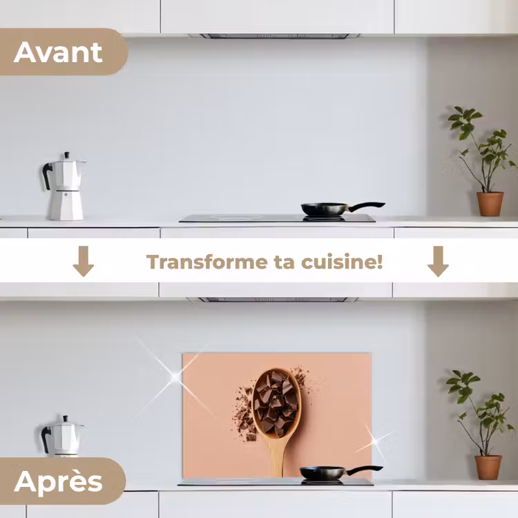 Fond de hotte - Chocolat - Bois - Cuillère — 7