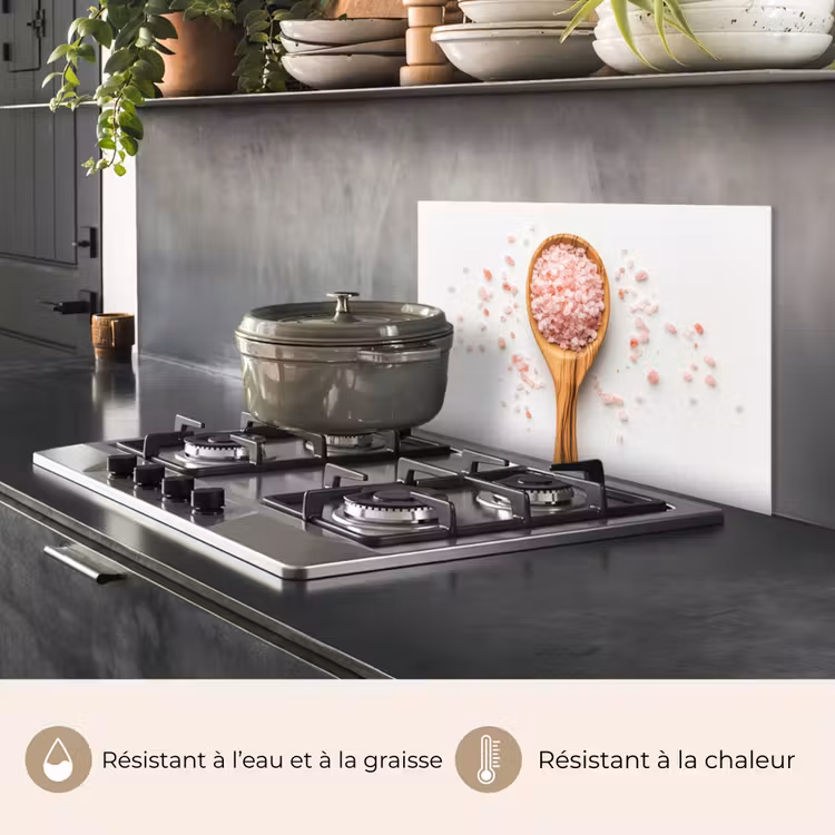 Fond de hotte - Cuillère - Sel - Rose — 2