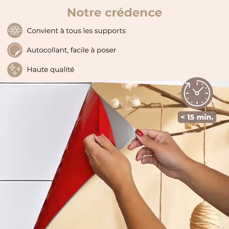 Fond de hotte - Beige - Gâteau de Pâques - Œufs — 4