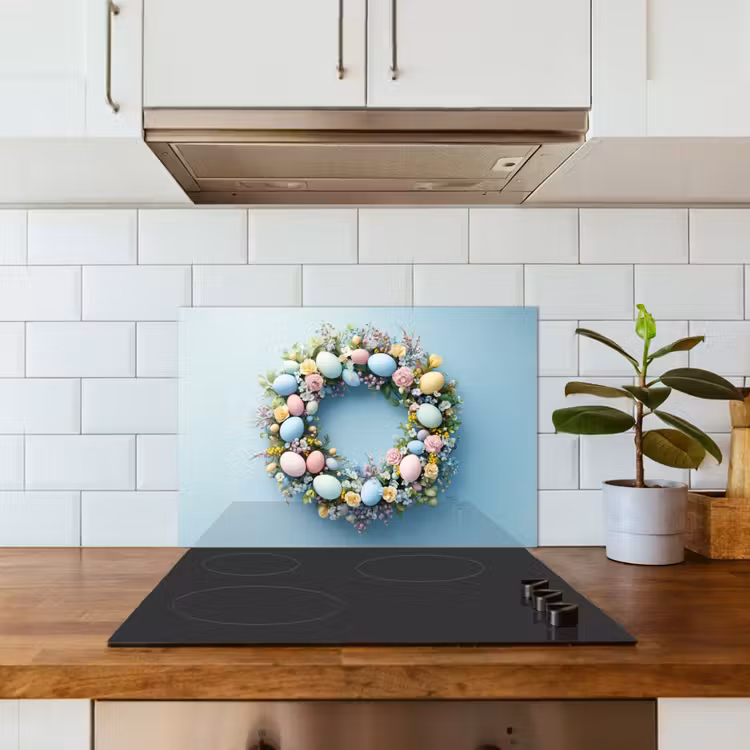 Fond de hotte - Couronne - Oeufs - Fleurs — 3
