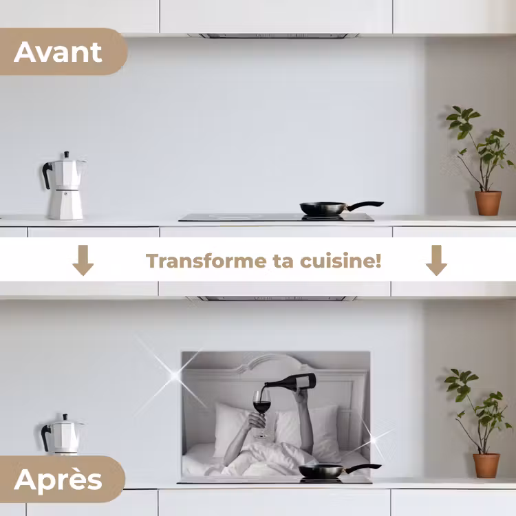 Fond de hotte - Draps - Bras - Vin - Verre — 7
