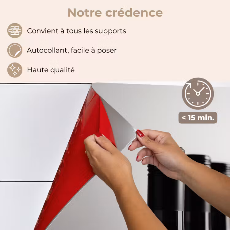 Fond de hotte - Bouteilles de vin - Noir - Minimaliste — 4