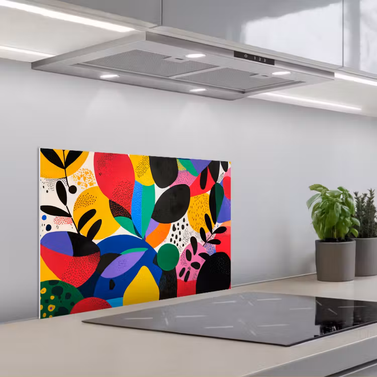 Fond de hotte - Formes - Points - Coloré — 1