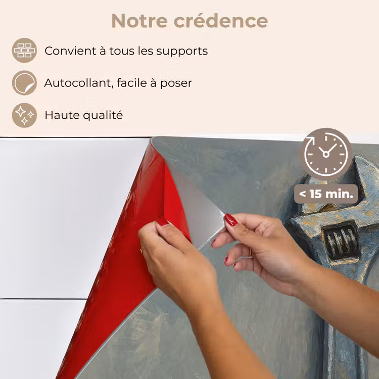 Fond de hotte - Clé à molette - Outils - Peinture — 4