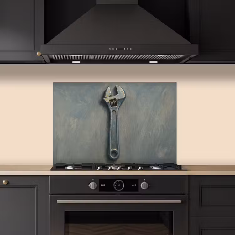 Fond de hotte - Clé à molette - Outils - Peinture — 5