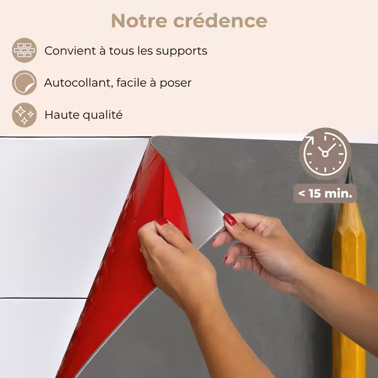 Fond de hotte - Crayon - Peinture - Jaune — 4