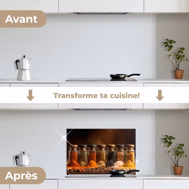 Fond de hotte - Bocaux - Herbes - Épices - Grains — 7