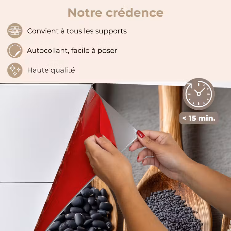 Fond de hotte - Bois - Cuillères - Riz - Graines — 4