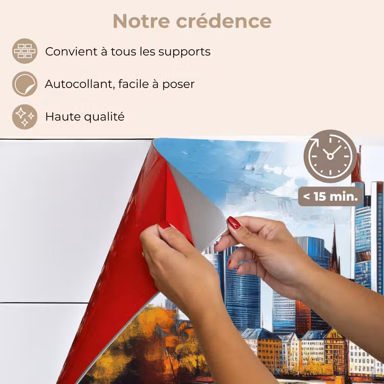 Fond de hotte - Arbres Francfort - Ville - Skyline - Pont — 4