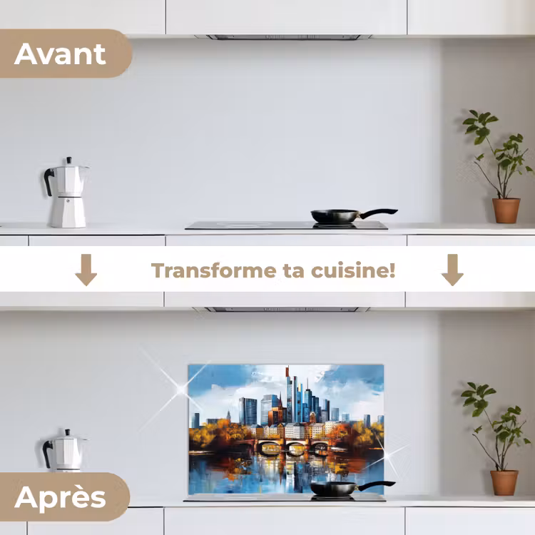 Fond de hotte - Arbres Francfort - Ville - Skyline - Pont — 7