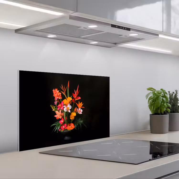 Fond de hotte - Bouquet - Fleurs - Exotique — 1