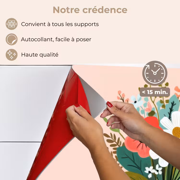 Fond de hotte - Bouquet - Noeud - Carte - Citation — 4