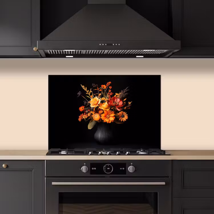 Fond de hotte - Automne - Bouquet - Orange — 5