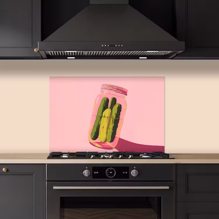 Fond de hotte - Cornichons - Pot - Teinte - Rose — 5