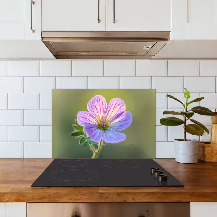 Fond de hotte - Fleur - Gros plan - Violet — 3