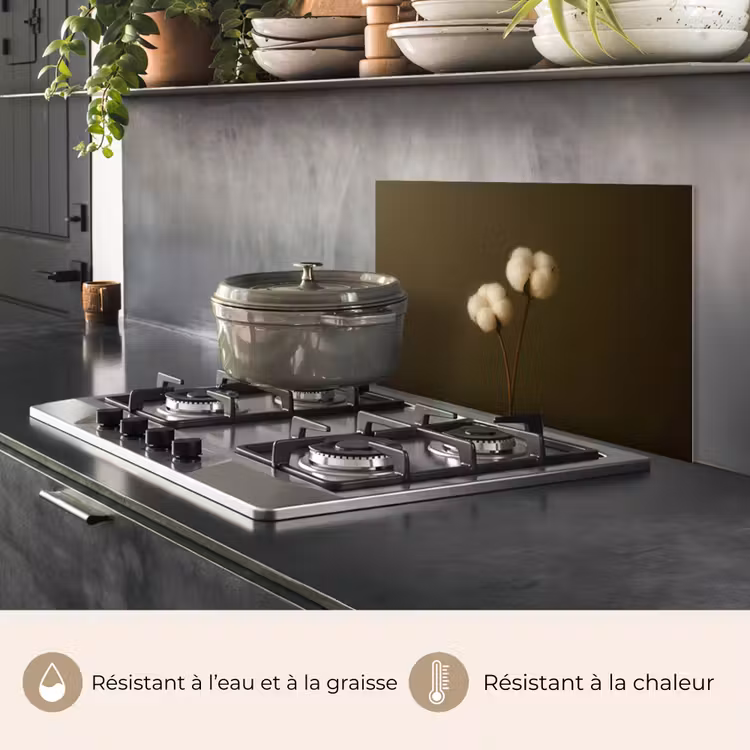 Fond de hotte - Branches - Coton - Blanc - Sphères — 2
