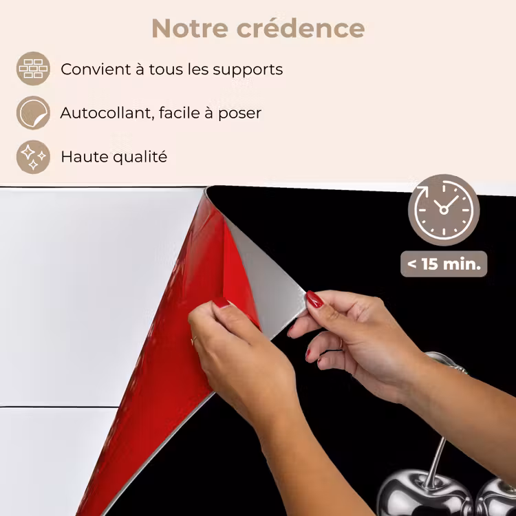 Fond de hotte - Cherry - Luxurious - Metallic — 4