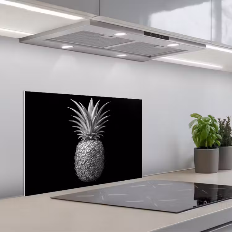 Fond de hotte - Ananas - Détaillé - Feuilles — 1