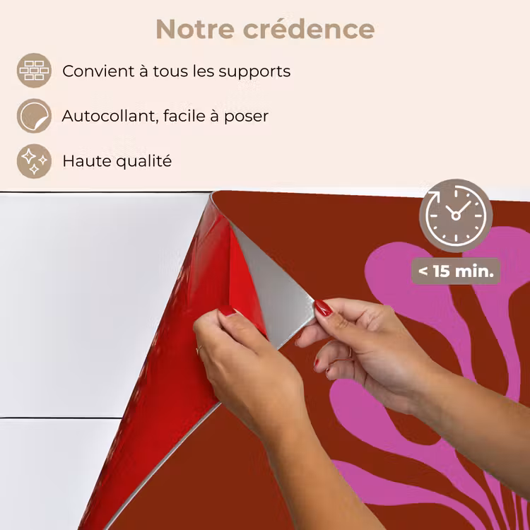 Fond de hotte - Arbre - Pourpre - Cercle - Coulant — 4