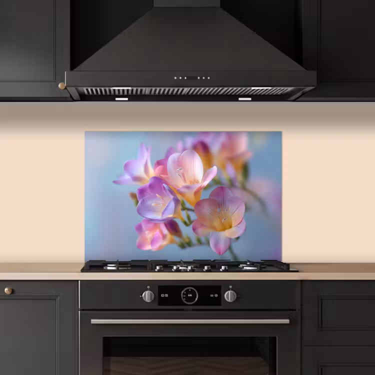 Fond de hotte - Fleurs - Pourpre - Débordement - Étamines — 5