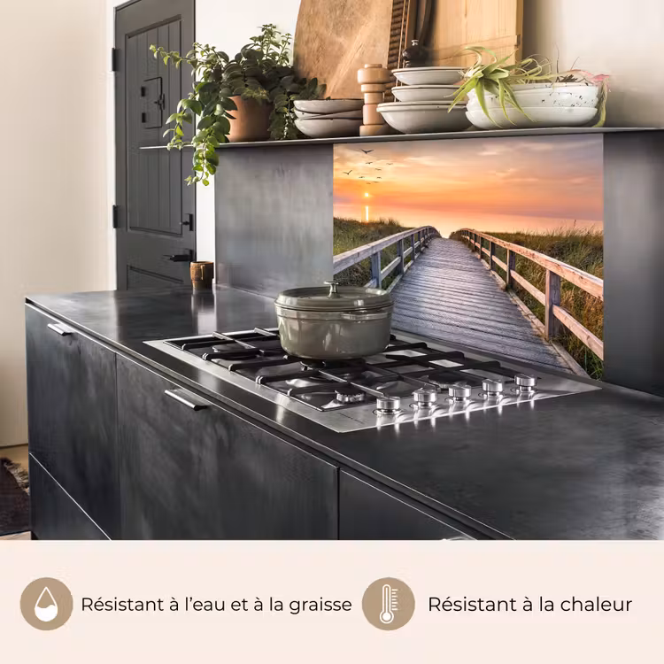 Crédence cuisine - Dune - Nature - Bois — 4
