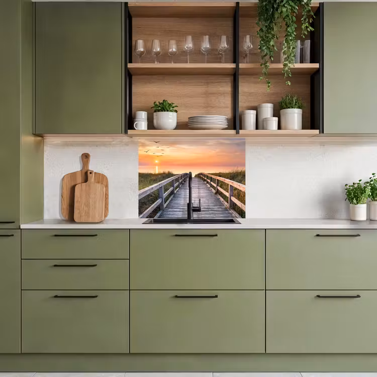 Crédence cuisine - Dune - Nature - Bois — 7