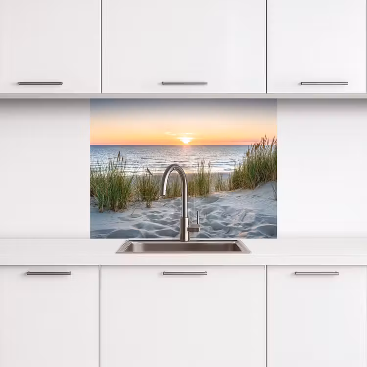 Crédence cuisine - Soleil - Nature - Plage — 3