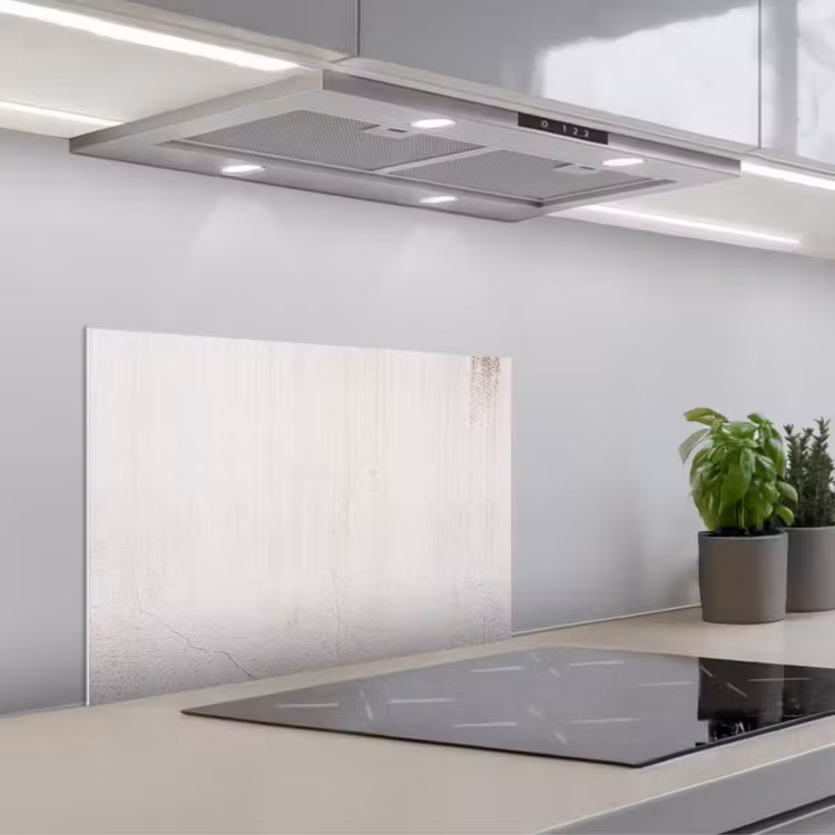 Fond de hotte - Béton - Mur - Blanc — 1