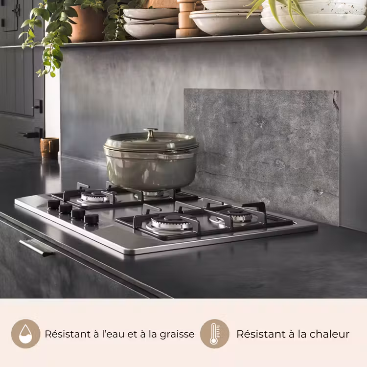 Fond de hotte - Béton - Mur - Ciment — 2