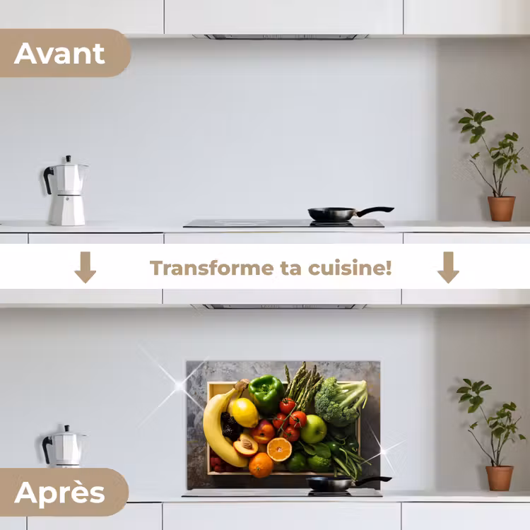 Fond de hotte - Caisse - Fruits - Arc-en-ciel — 7