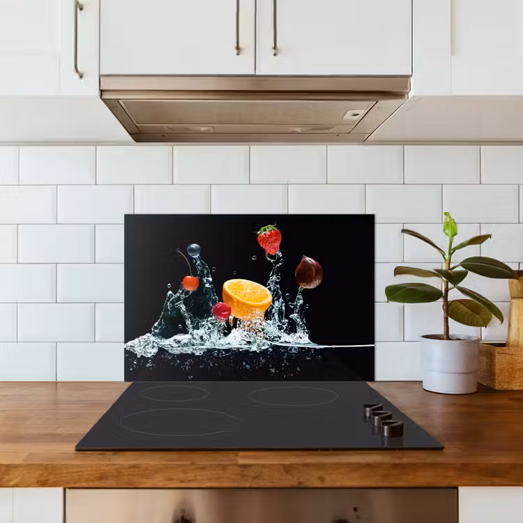 Fond de hotte - Eau - Fruit - Orange - Fraise - Cerise - Noir — 3