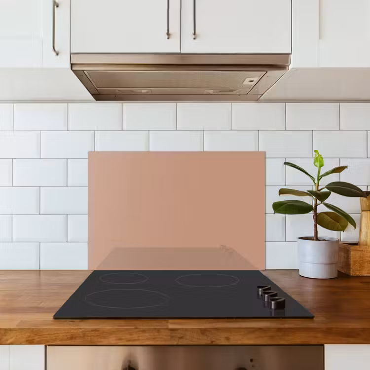 Fond de hotte - Beige - Couleur - Rose — 3