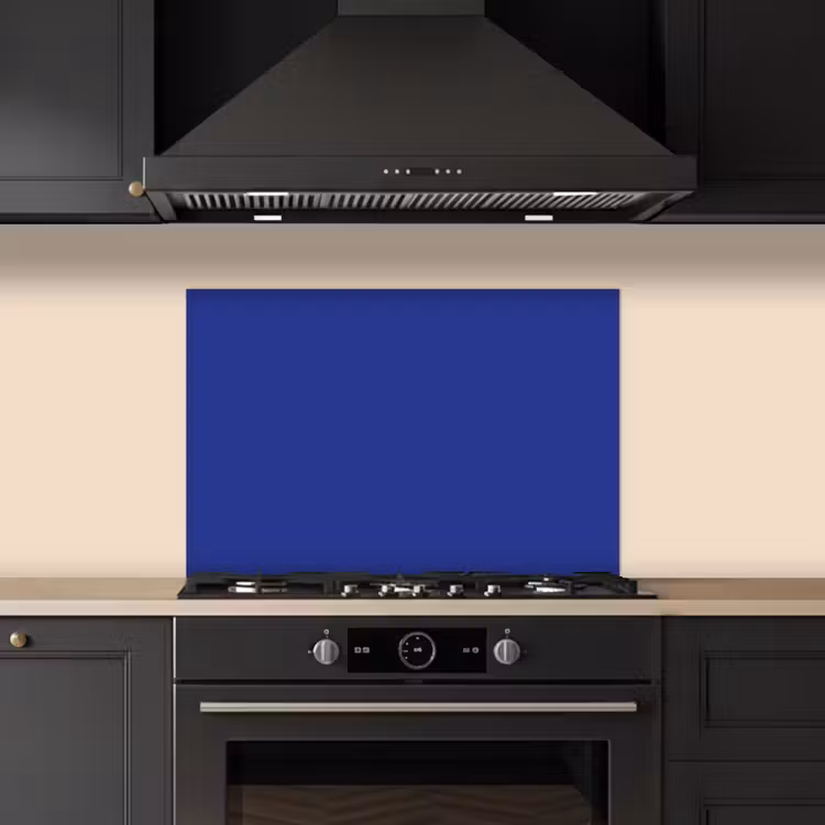 Fond de hotte - Bleu - Couleur unie - Bleu foncé — 5